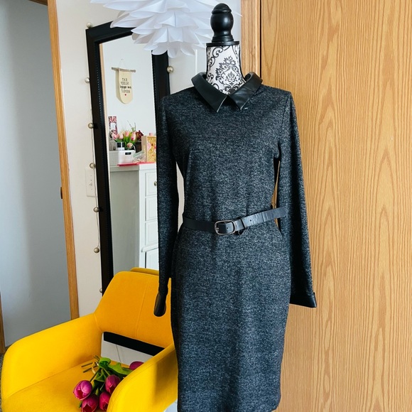 Chenault Long Sleeve Belted Dress S - Picture 4 of 8